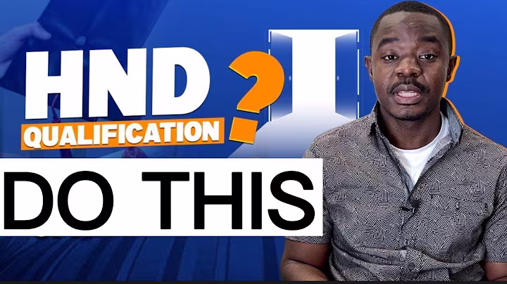 How To Switch From HND To BSc Without Starting From Year One